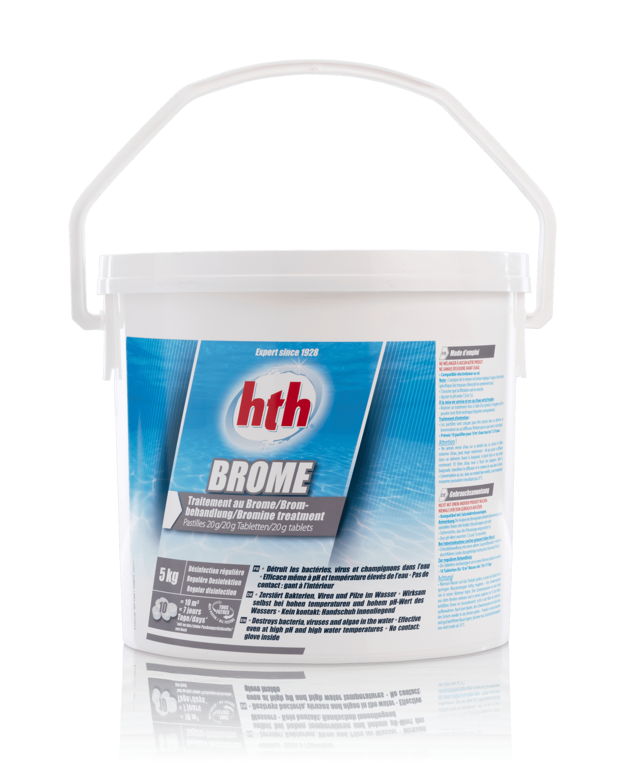 hth BROME Tabletten à 20 g, Gebinde à 5 kg