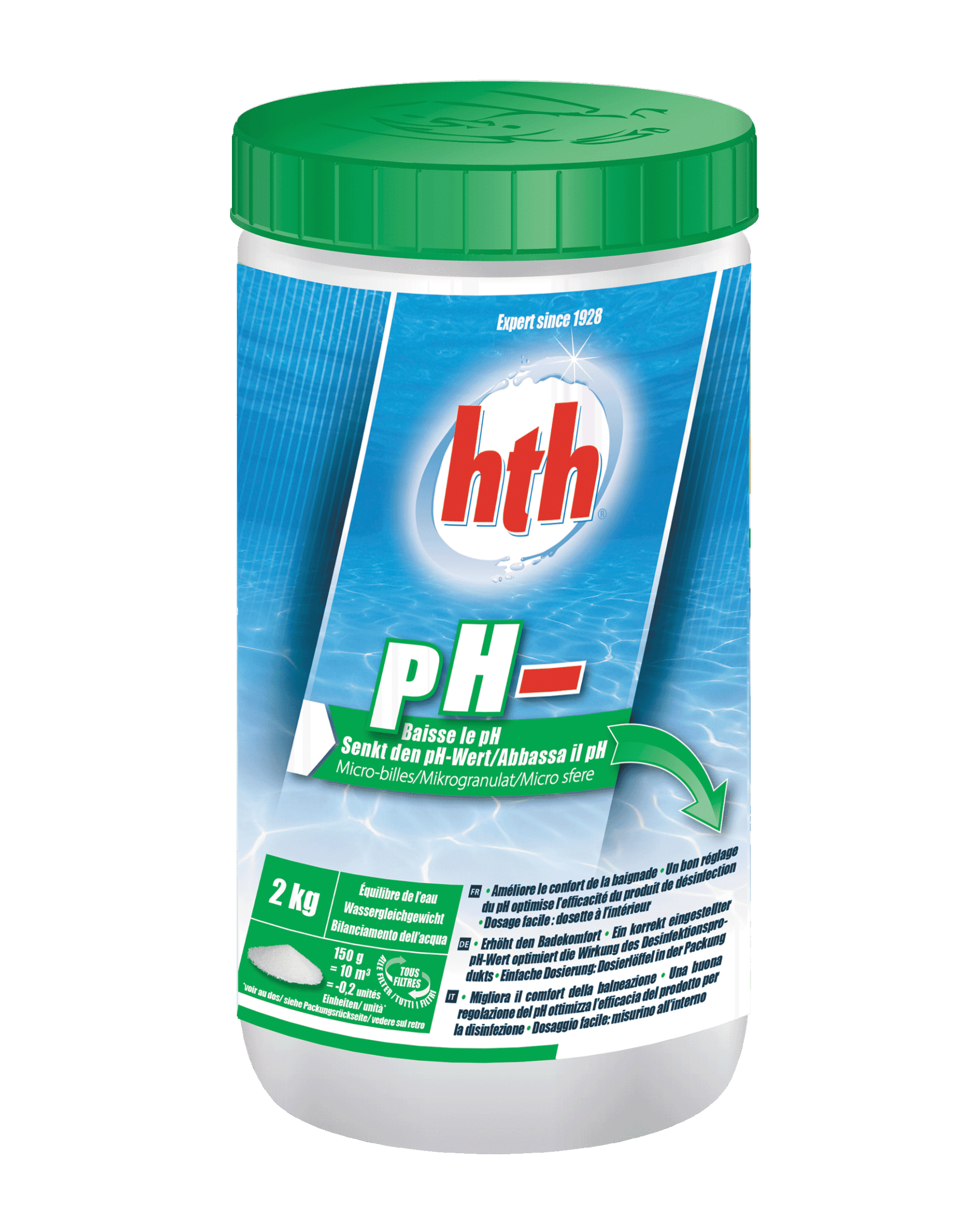 hth pH MINUS (MikroGranulat) 2 kg