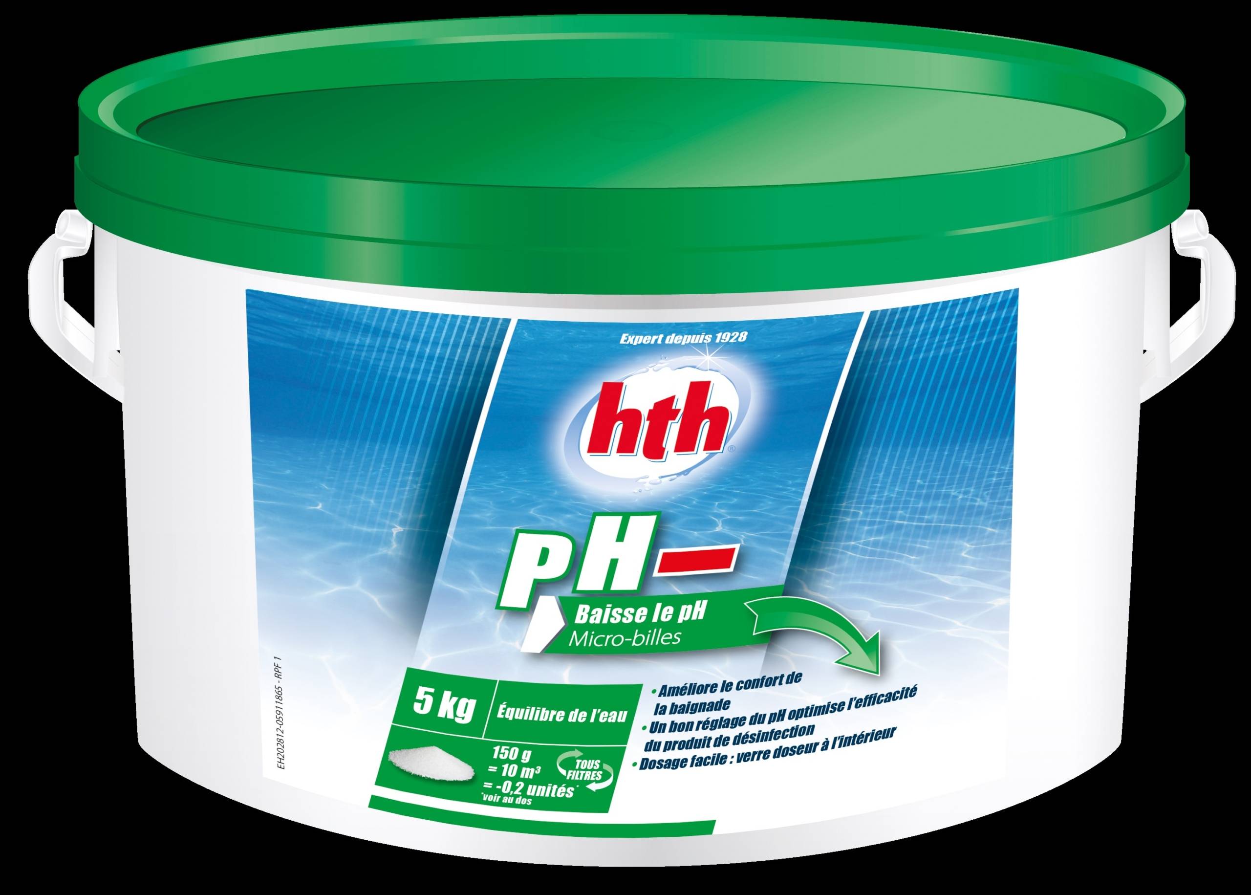 hth pH MINUS (MikroGranulat), Gebinde à 5,0 kg