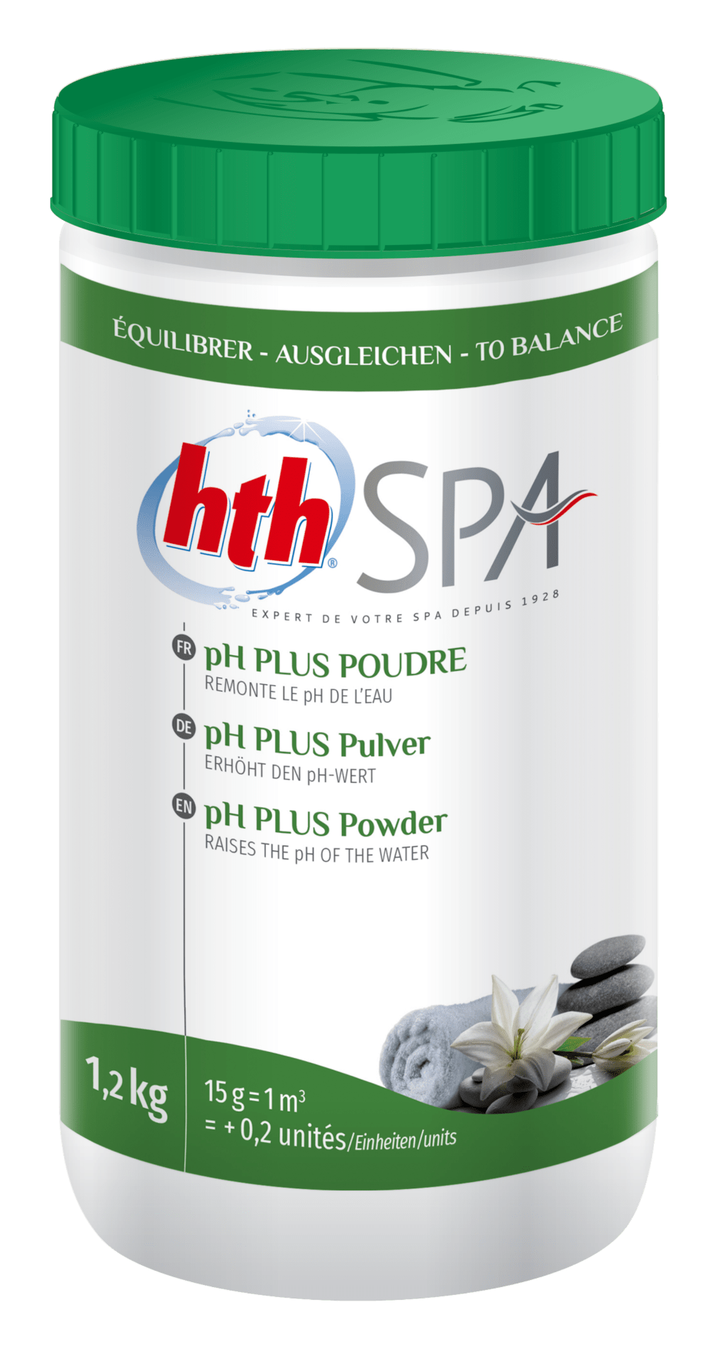 hth Spa PH PLUS, Dose à 1,2 kg