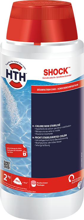HTH SHOCK Pulver, Dose à 2 kg