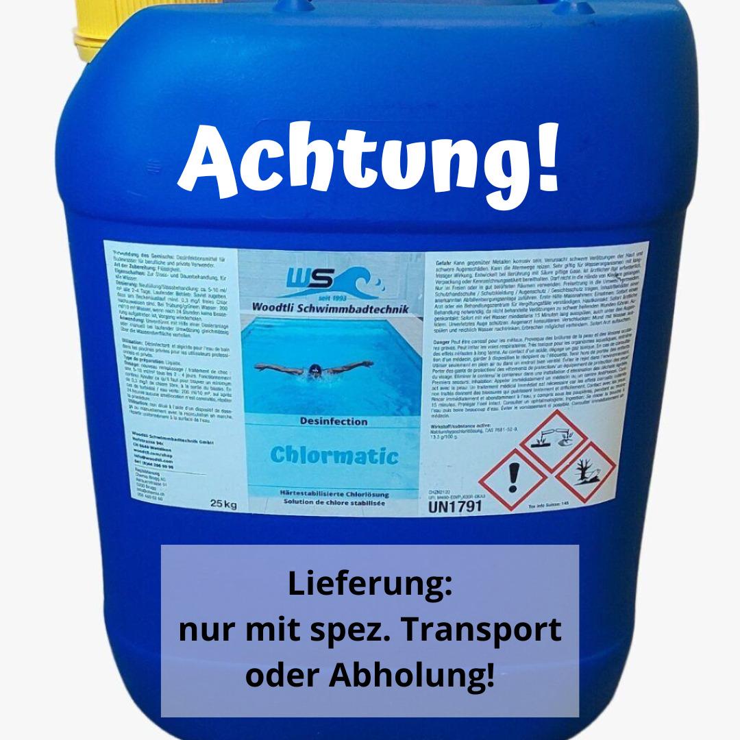 Woodtli Chlormatic flüssig Kanister à 25 kg