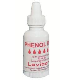 Phenol Red Lösung, Flasche weiss 15ml
