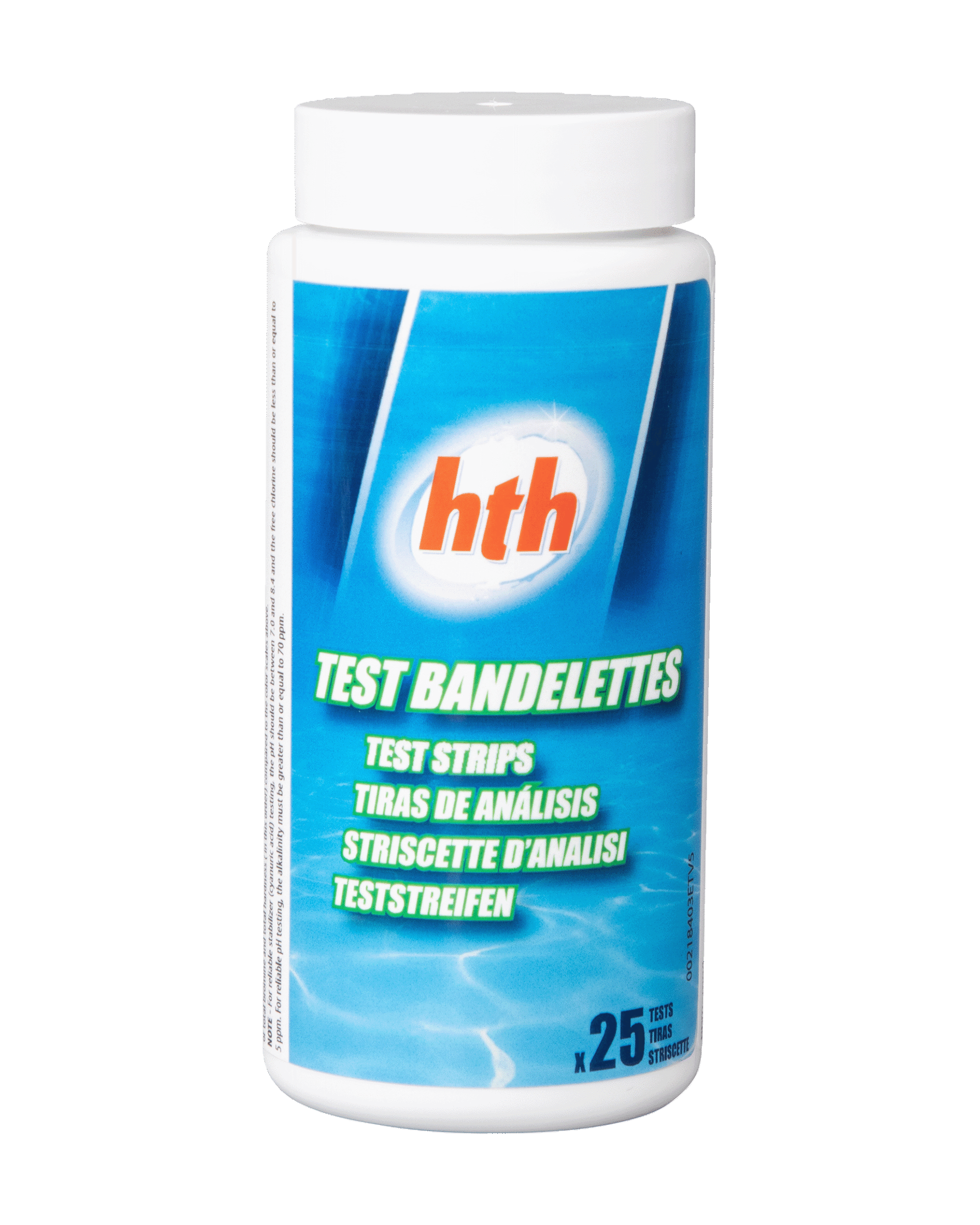 hth Teststreifen, Chlor, pH-Wert, Gesamtalkalinität