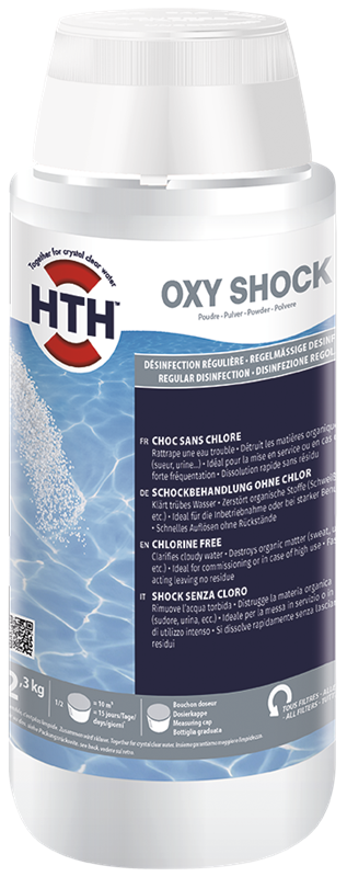 hth Oxy Shock Pulver, Dose à 2.3 kg