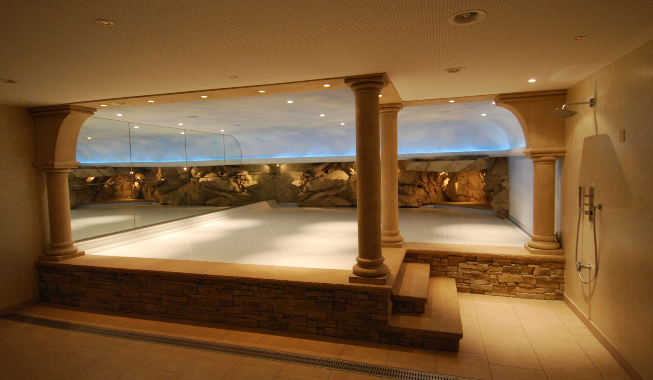 Wellnessoase im Keller, Mönchaltorf