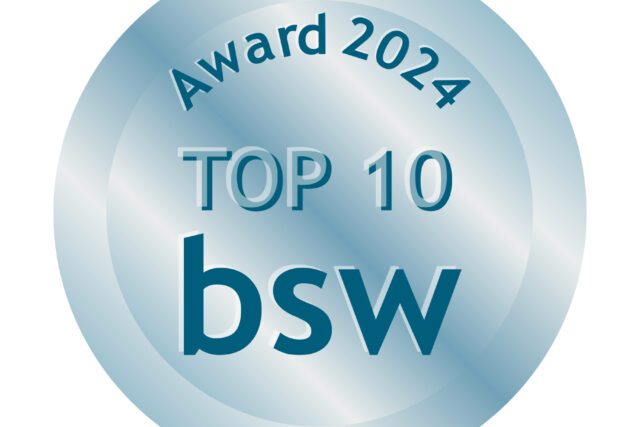 bsw-Award 2024: Top-10-Medaille