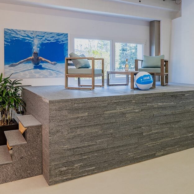 Magic Floor Spa von Woodtli und Depotec im Showroom Wetzikon